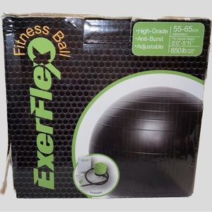 Everflex Fitness Ball Adjustable & Includes Pump Inside